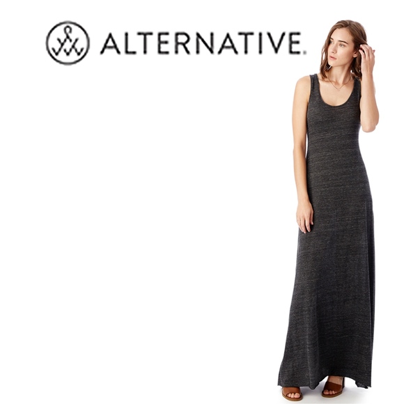 jersey tank maxi dress